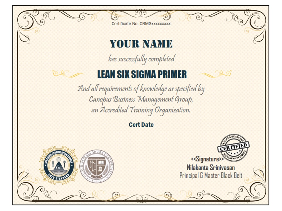 Where can I get Free Six Sigma certification?