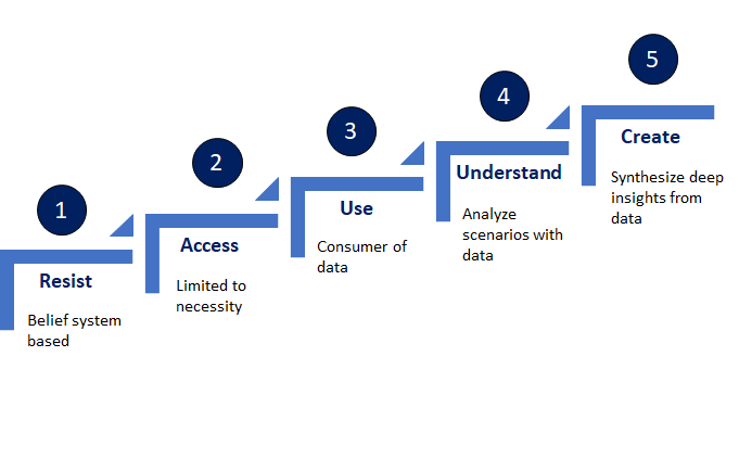 Data Based Mindsets - Maturity Levels